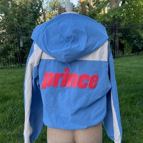 NWOT Prince Pickleball X TARGET Woven Zip-Front Hooded Jacket Medium - Picture 7 of 7